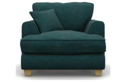 Heart of House Hampstead Fabric Chair - Ocean